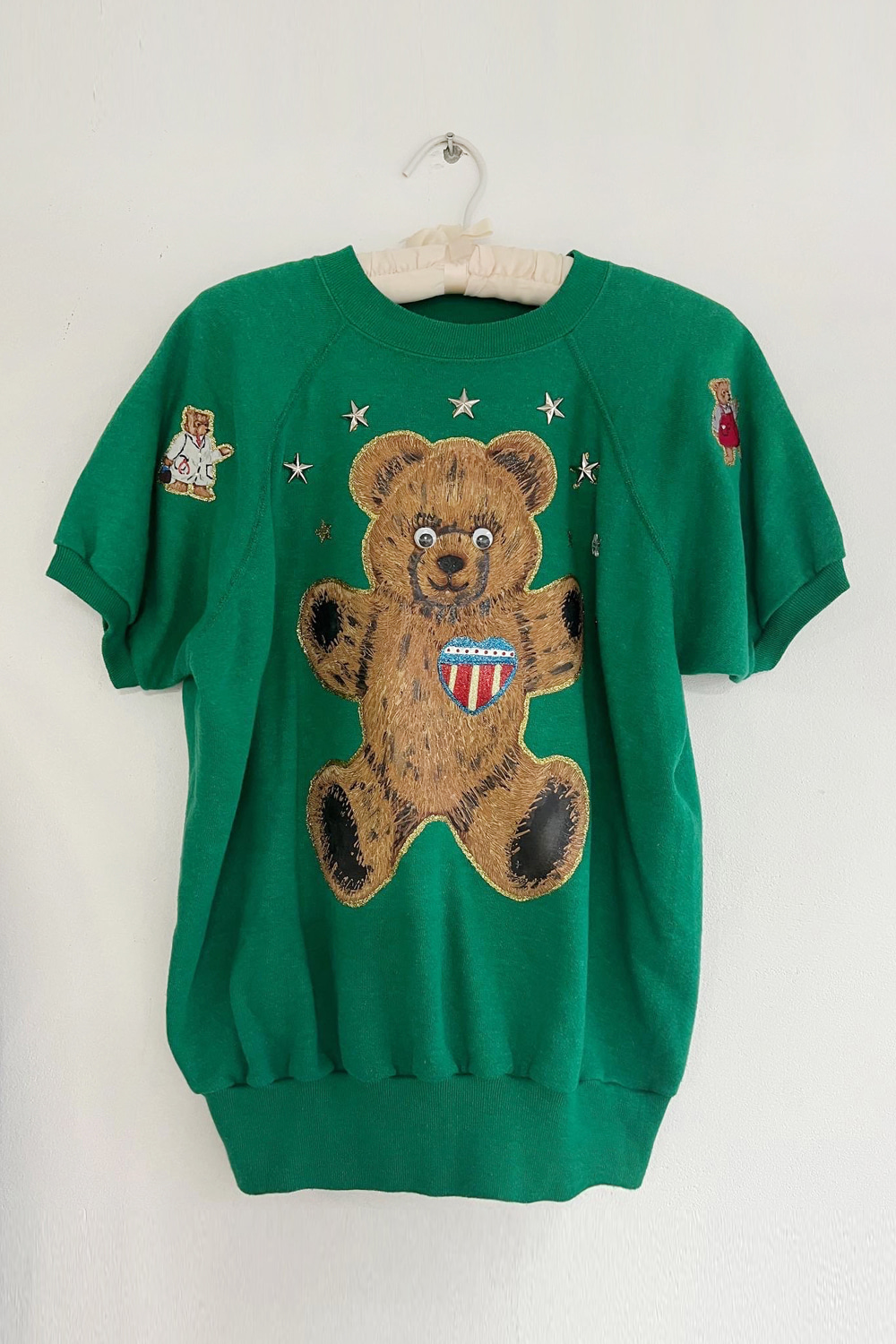 90&#039;s Teddy bear sweat shirt