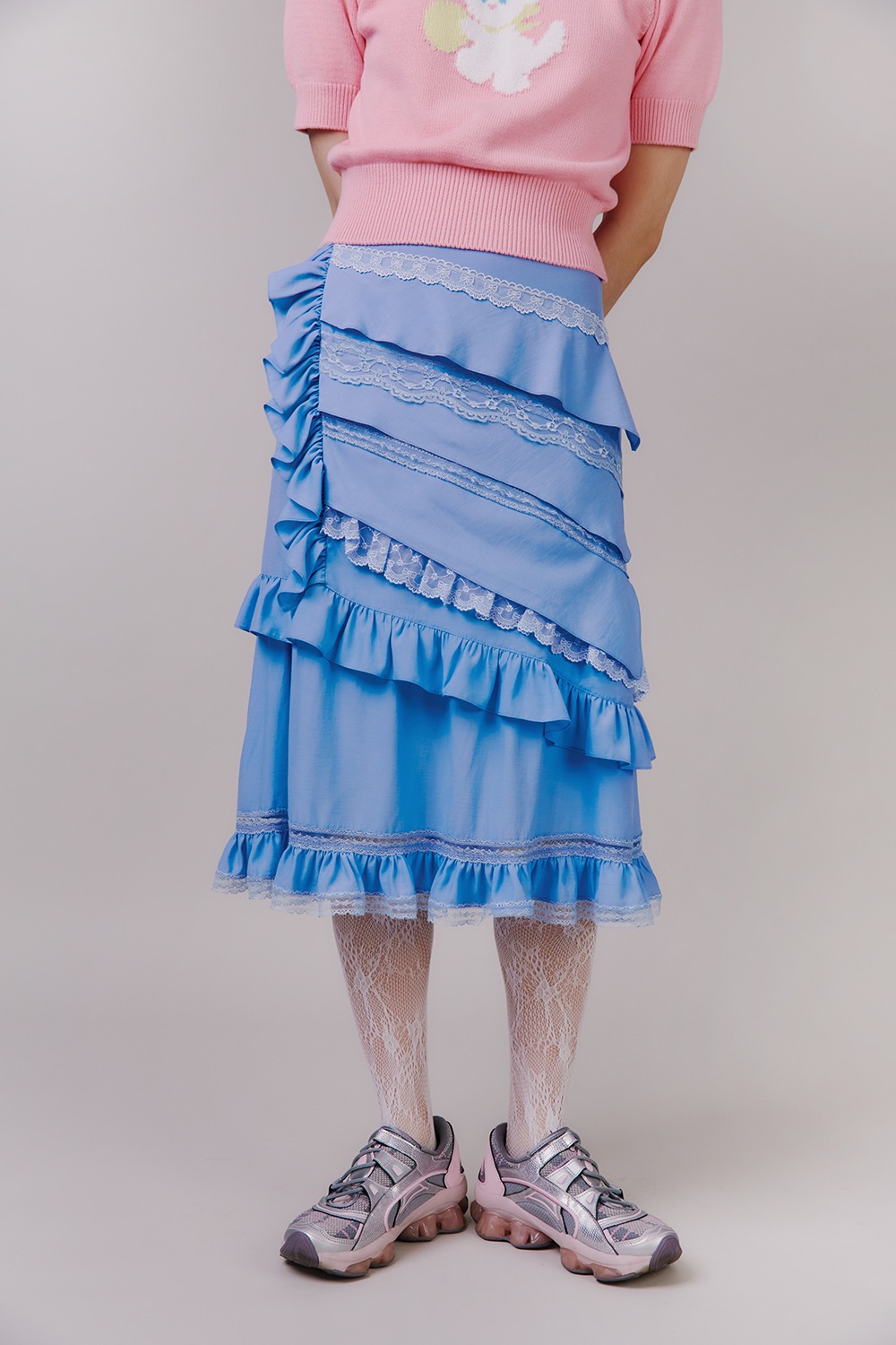 Bella Lace Skirt (Blue) / 5월22일 예약배송