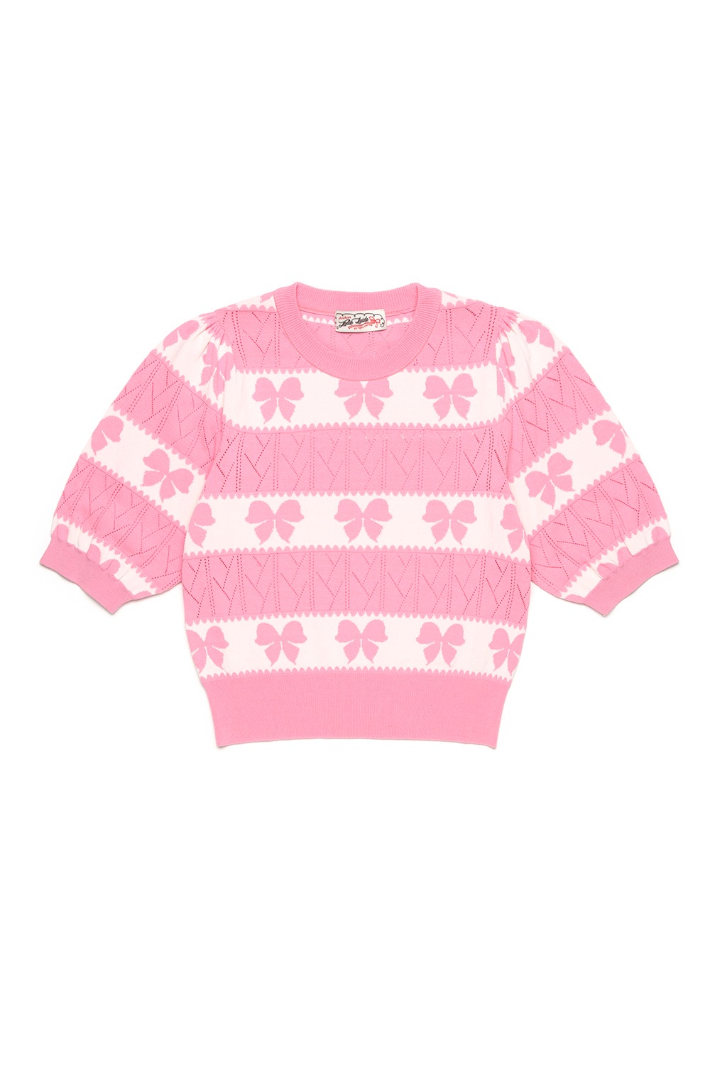 Bow summer Knit (pink)