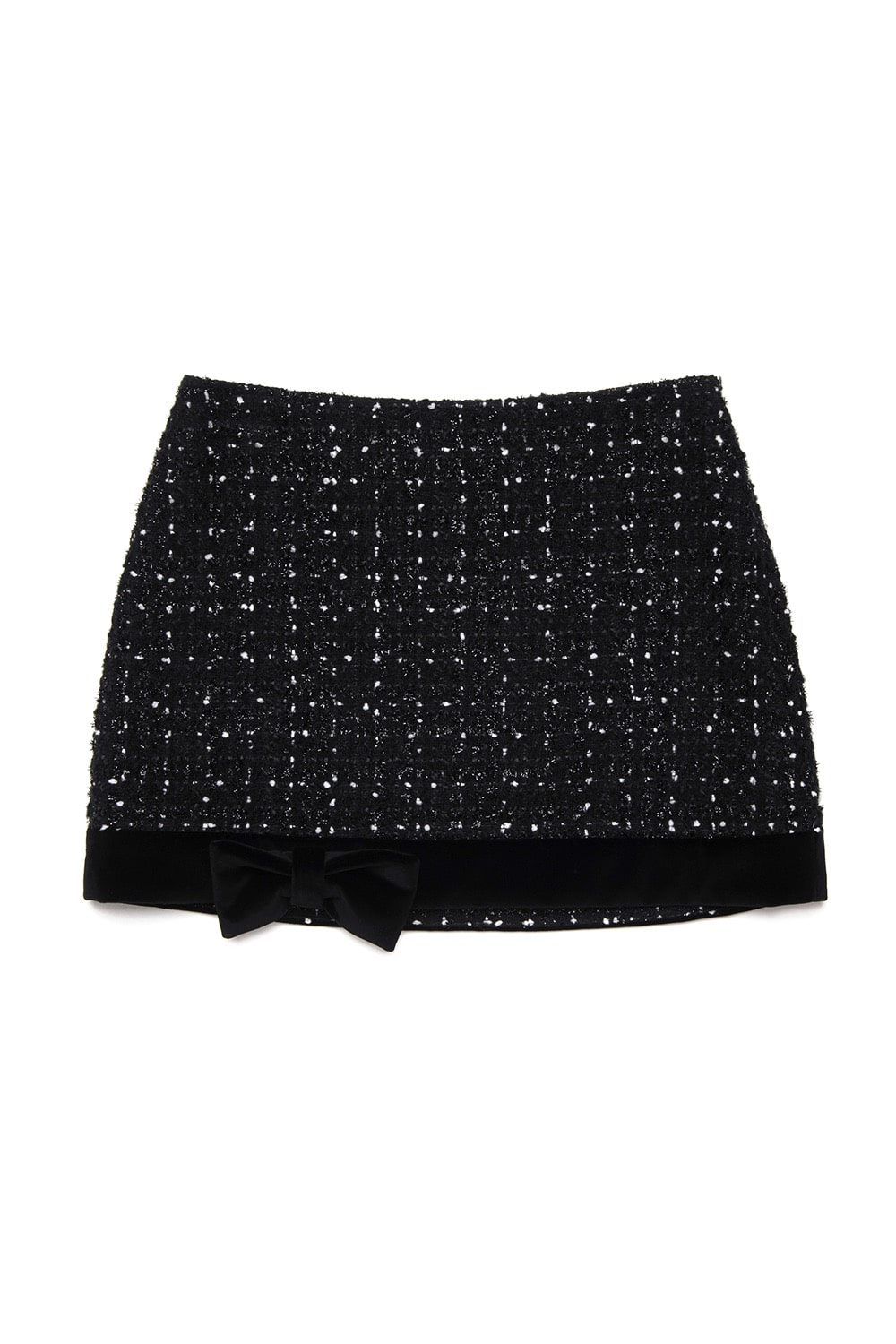 Jackie tweed skirt (Black)