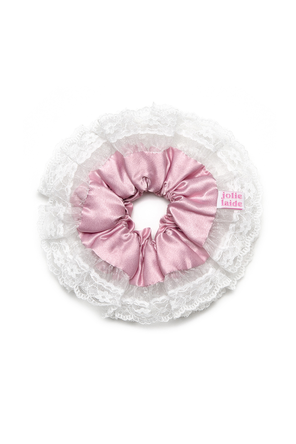 Billie hair scrunchies (Pink satin)